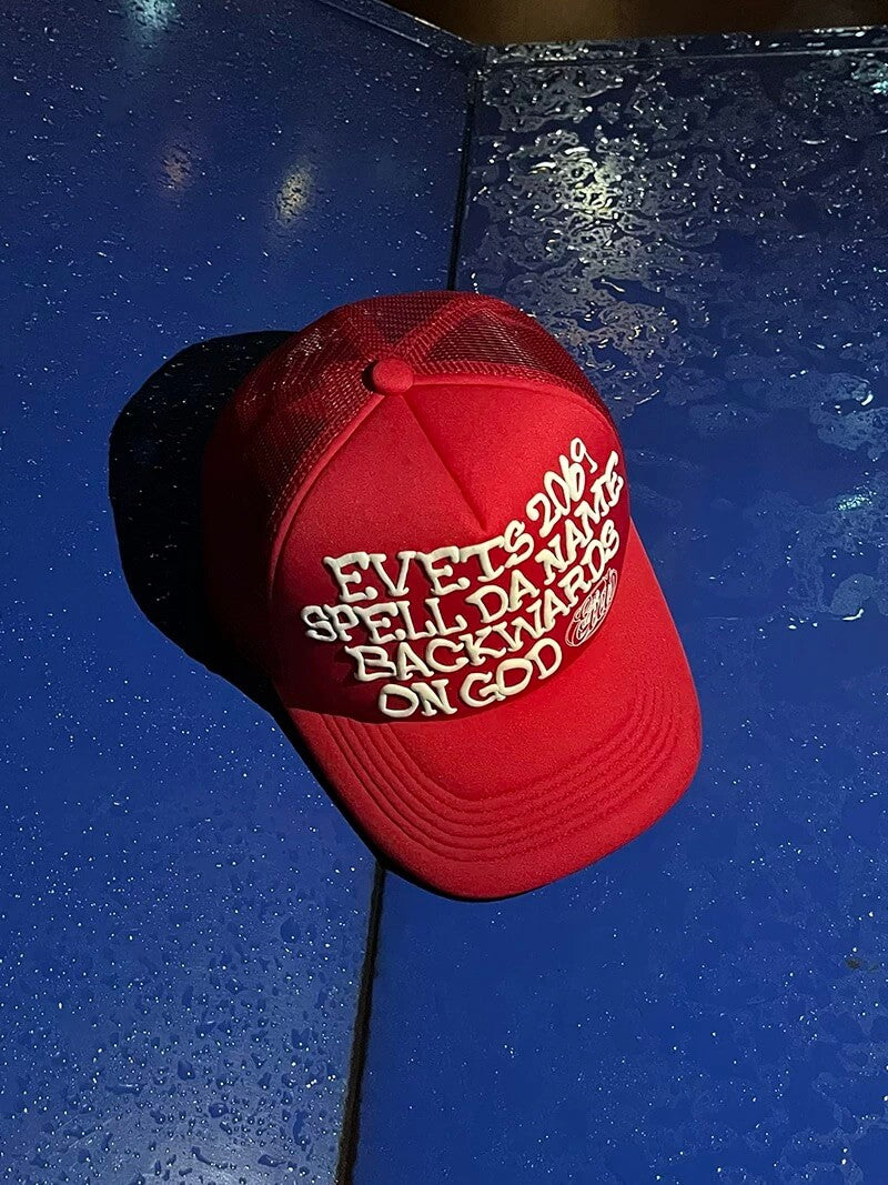 EVETS Foam Letter Trucker Hat