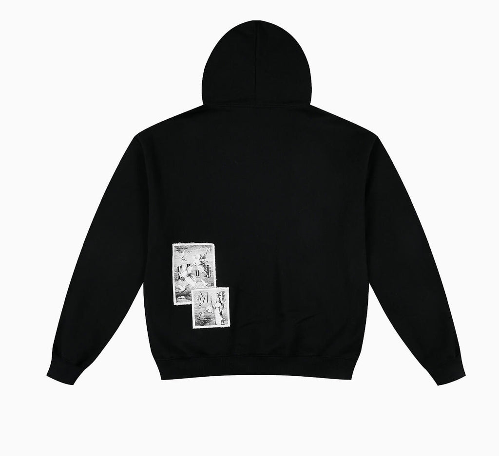 MEDM Angel Patch Zip Up Hoodie