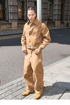 STEEPC Washed Canvas Work Jacket