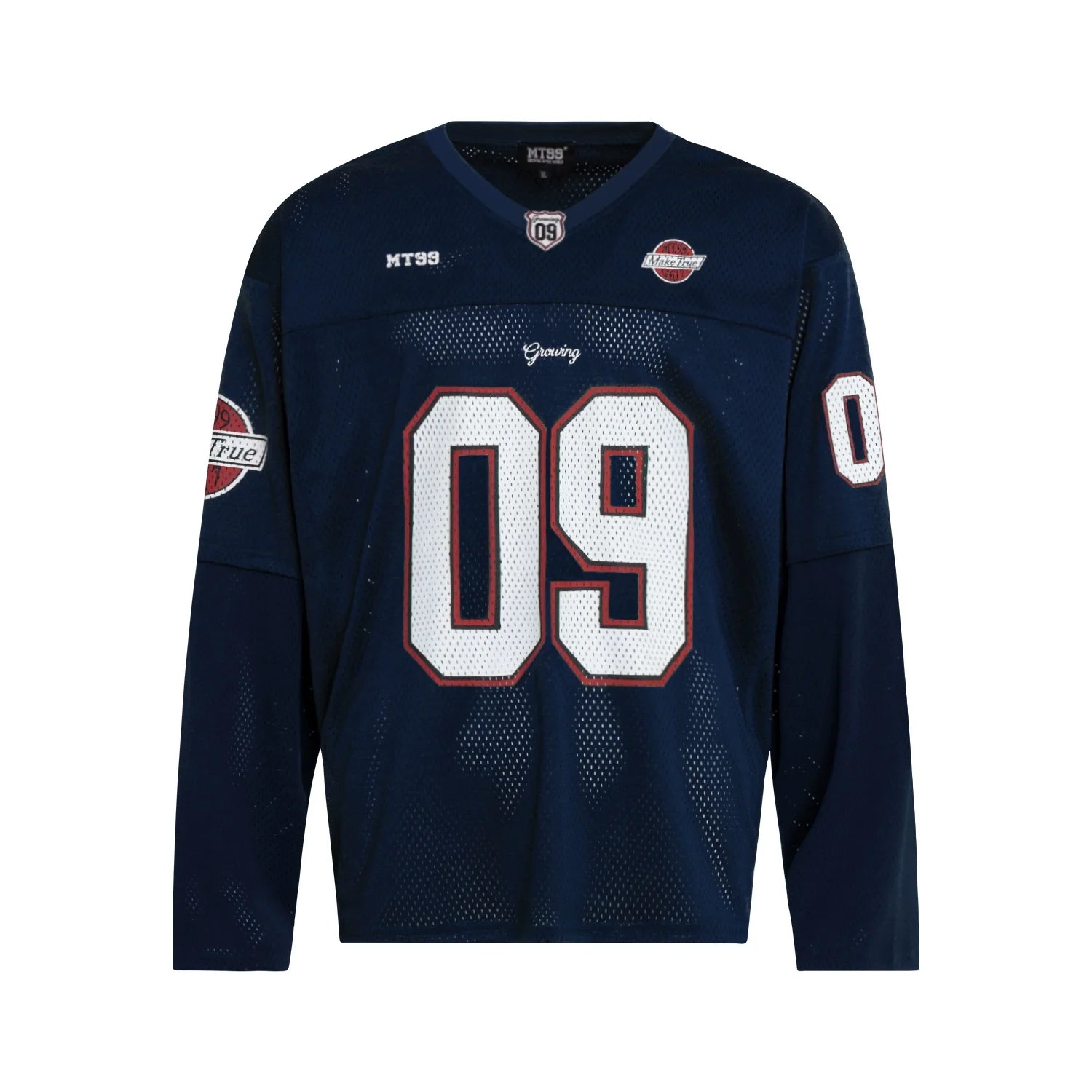 F3F Select 09 Numbered Mesh Long Sleeve Hockey Jersey
