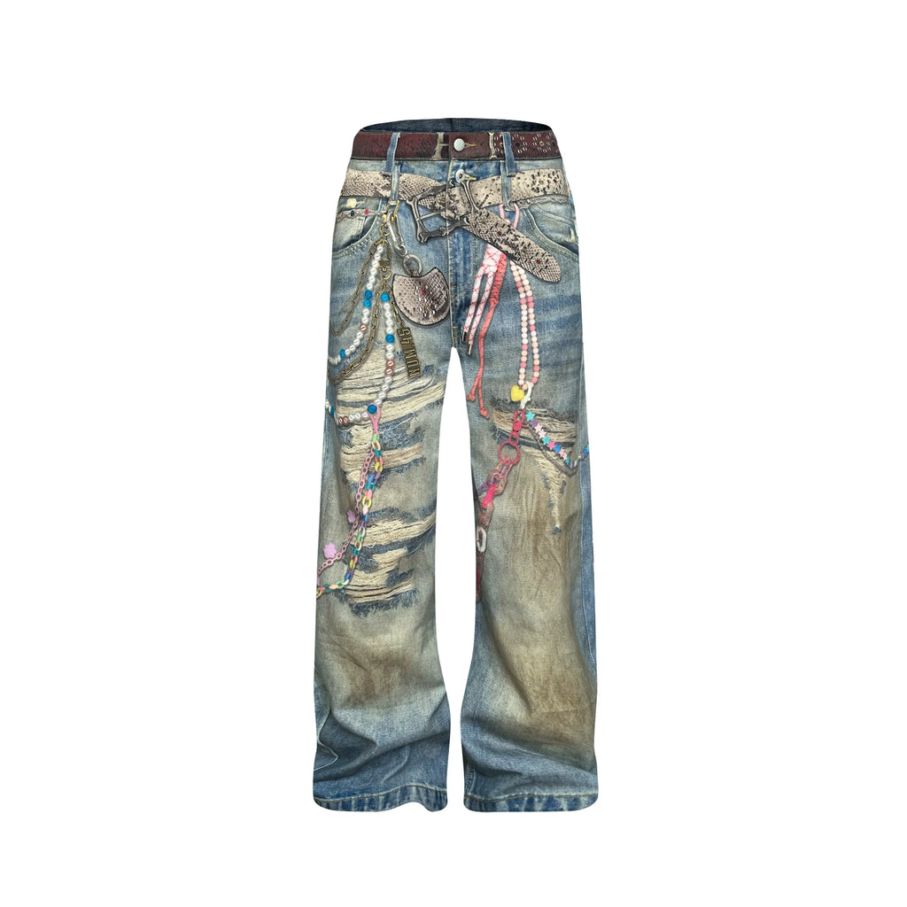 S45 3D Printed Baggy Jeans