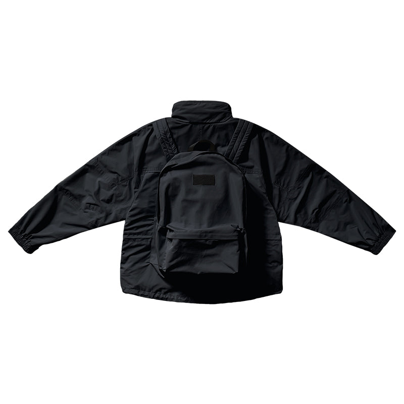 Remedy Backpack Design Hooded Windbreaker Jacket