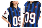F3F Select Contrast Stripe Short Sleeve Polo Soccer Jersey