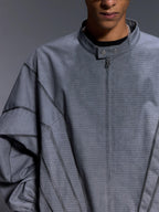 1807 Faded Wash Ripstop Track Jacket