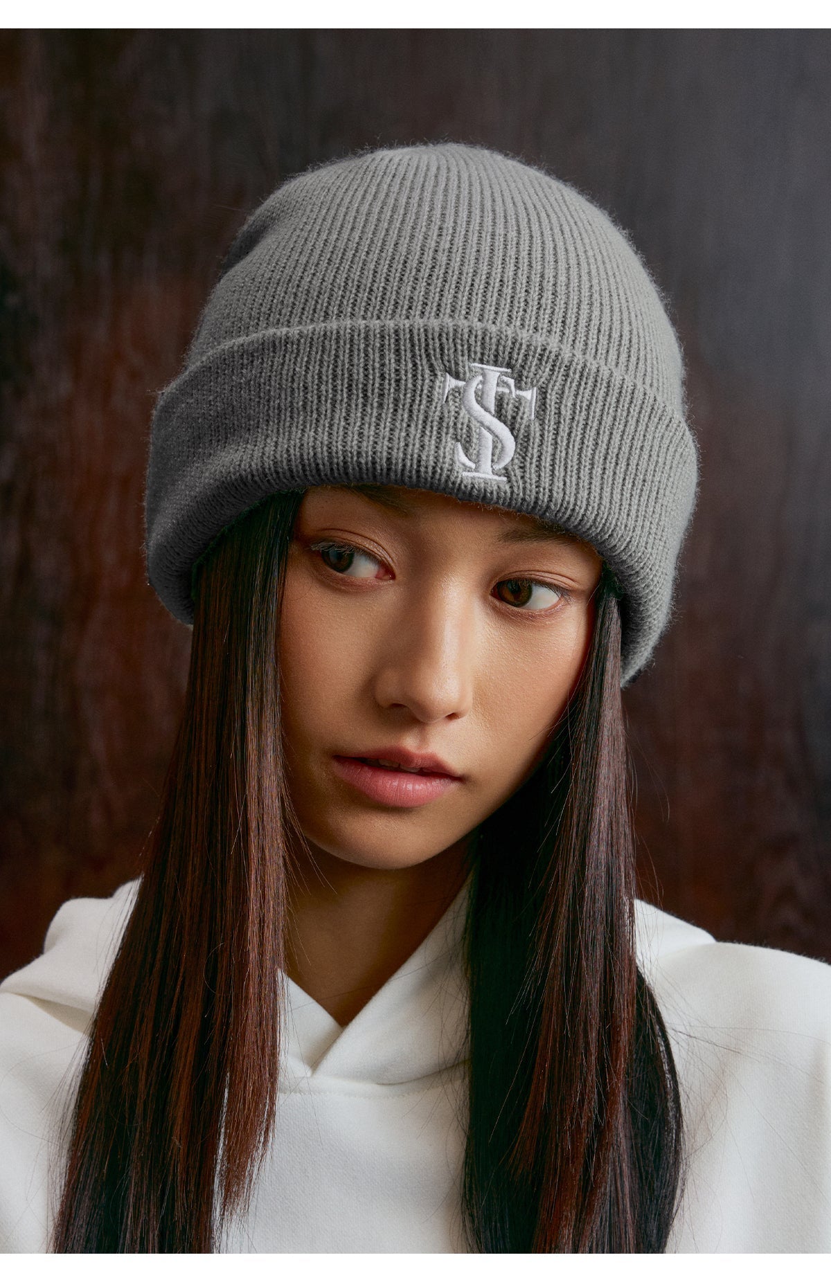 Small Town Kid Basic Logo Embroidery Beanie