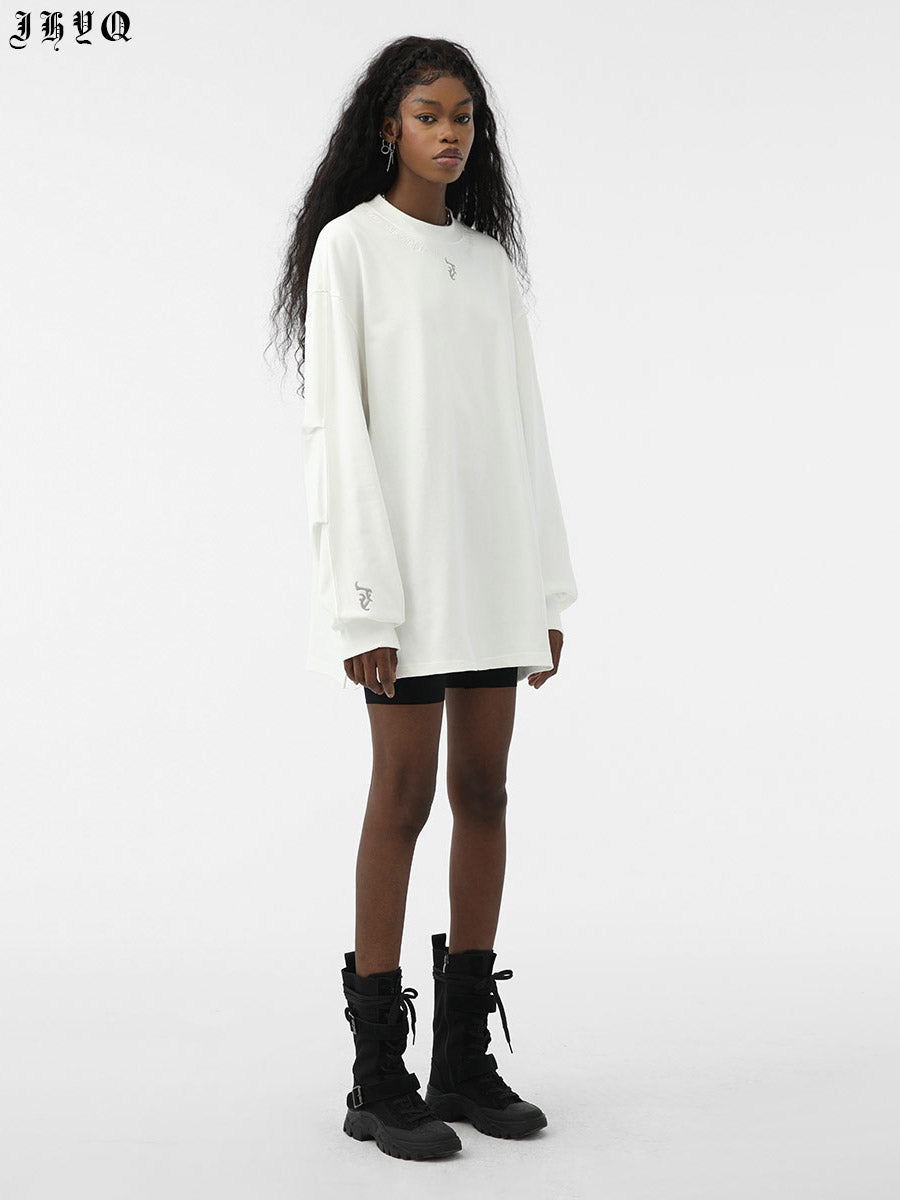 JHYQ Embroidered Long Sleeved Tee