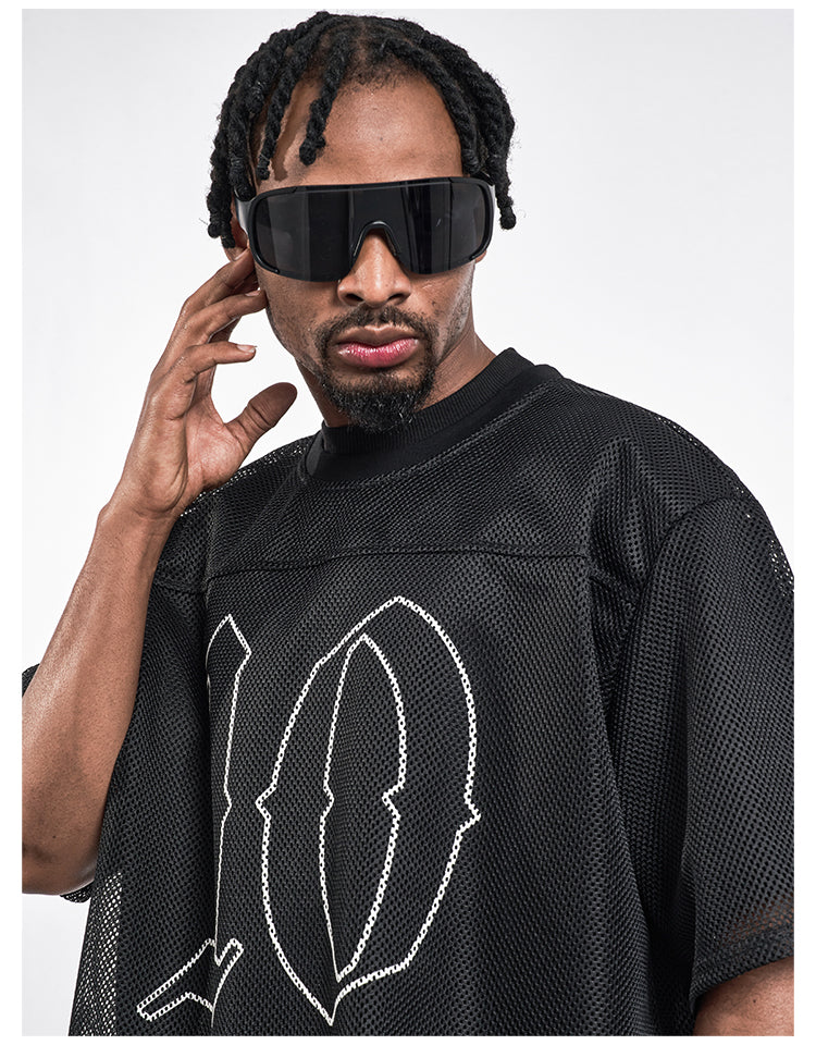 F3F Select Number 10 Print Mesh Jersey