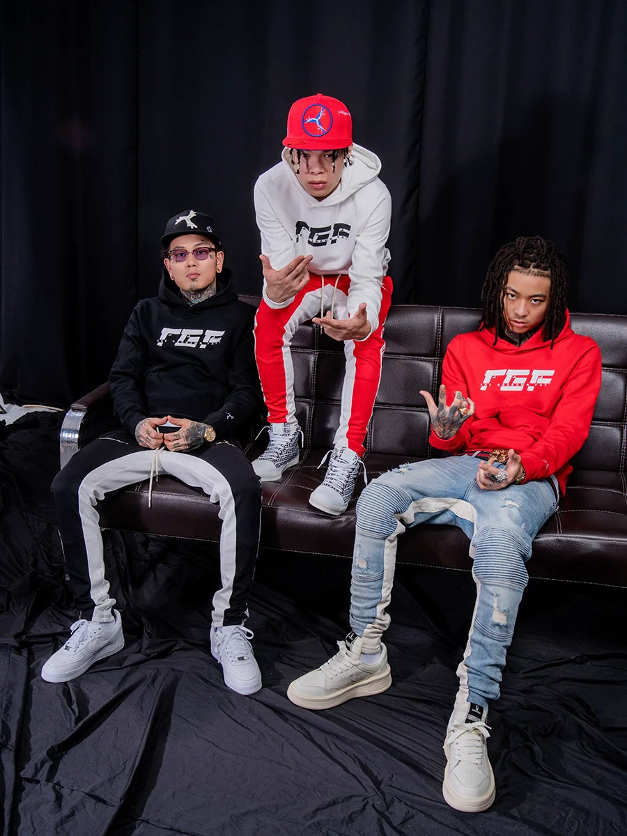 TGFCLUB TGF Logo Print Hoodie