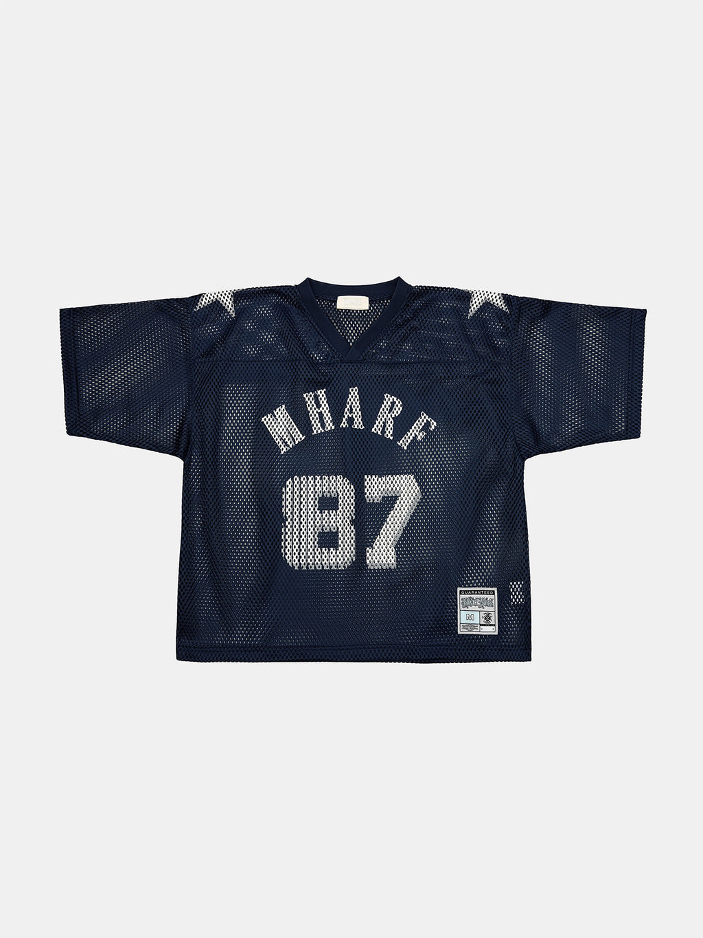 MHARF 87 Star Logo Vintage Mesh Uniform Hockey Jersey