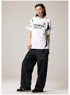 Remedy Emoalone Print Inspired Soccer Jersey Polo Shirt