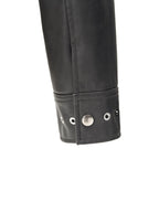 KARMANISTIC Racing Short Leather Jacket