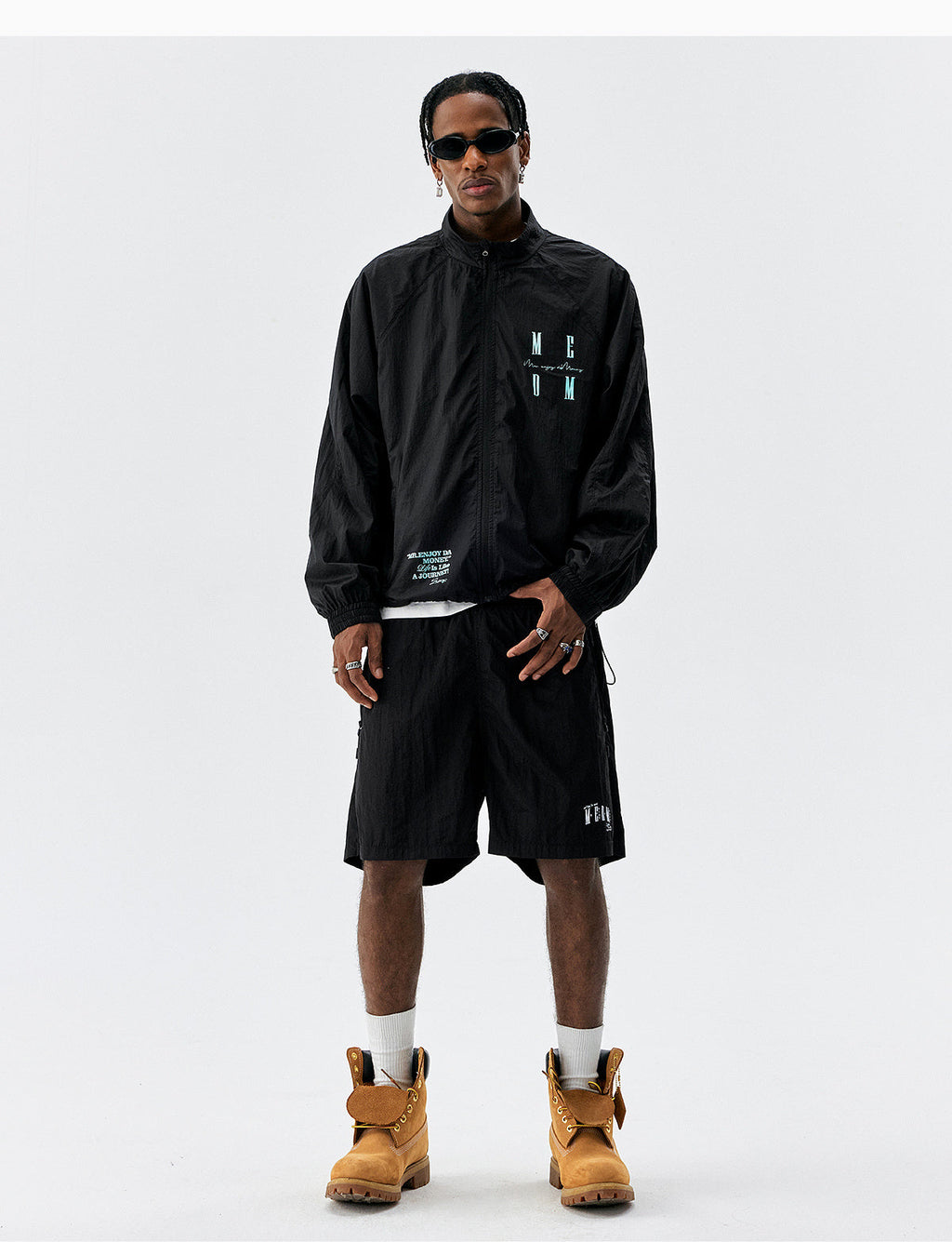 MEDM UV Resistant Logo Zip Jacket