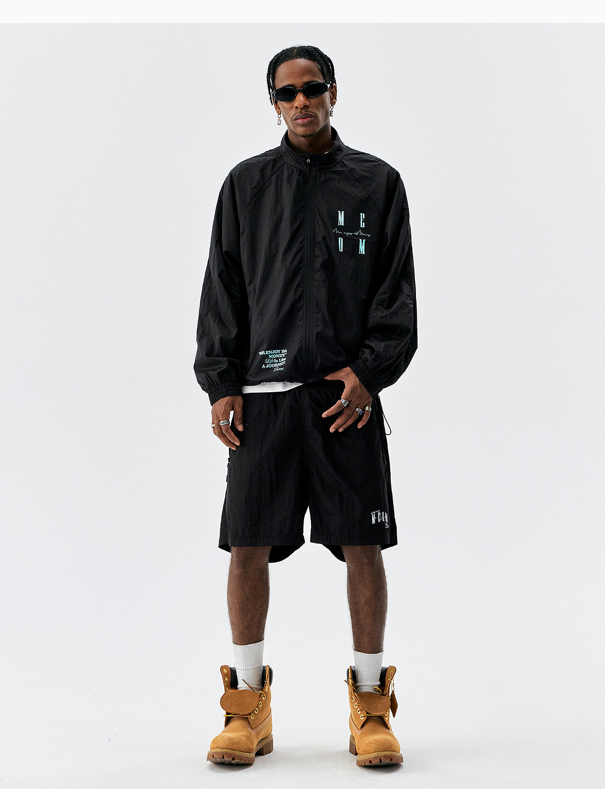MEDM UV Resistant Logo Zip Jacket