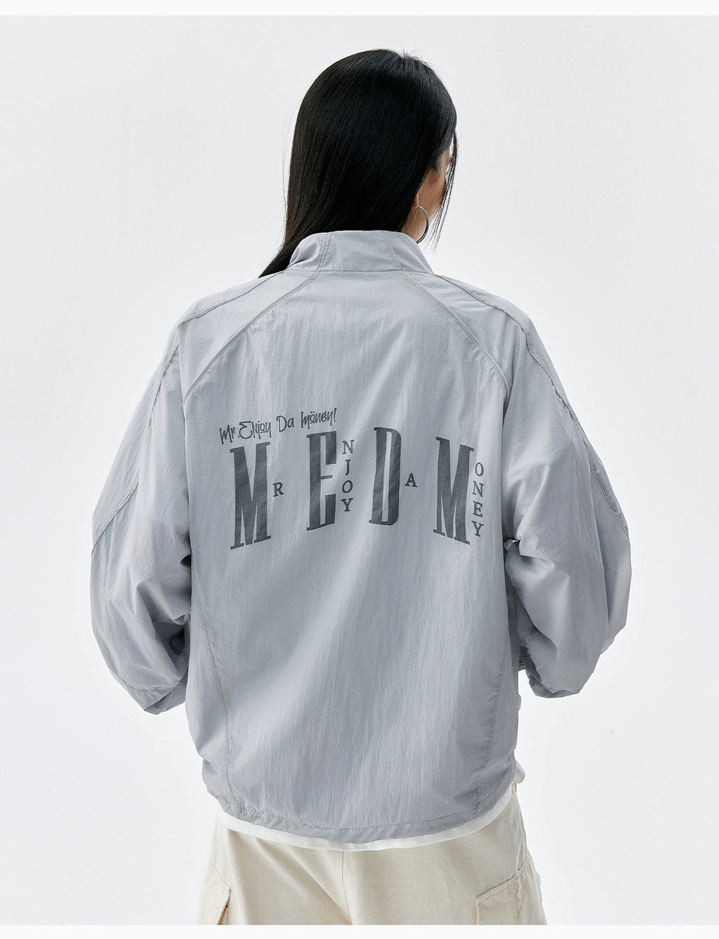 MEDM UV Resistant Logo Zip Jacket
