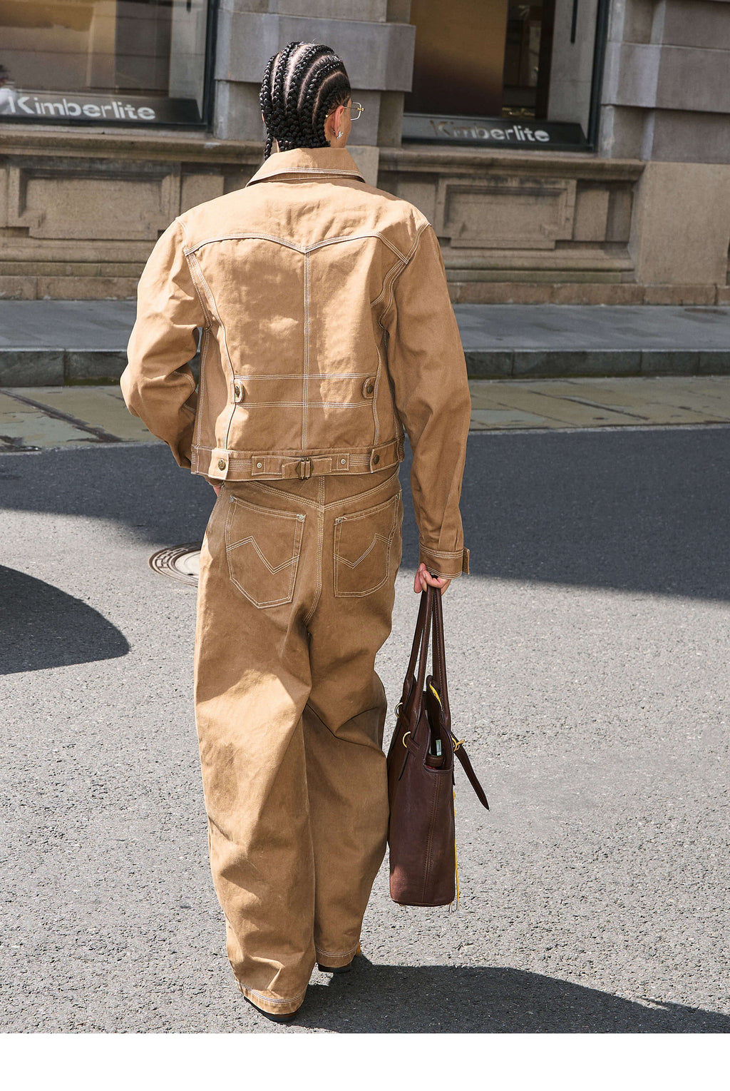 STEEPC Washed Canvas Work Jacket