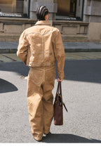 STEEPC Washed Canvas Work Jacket
