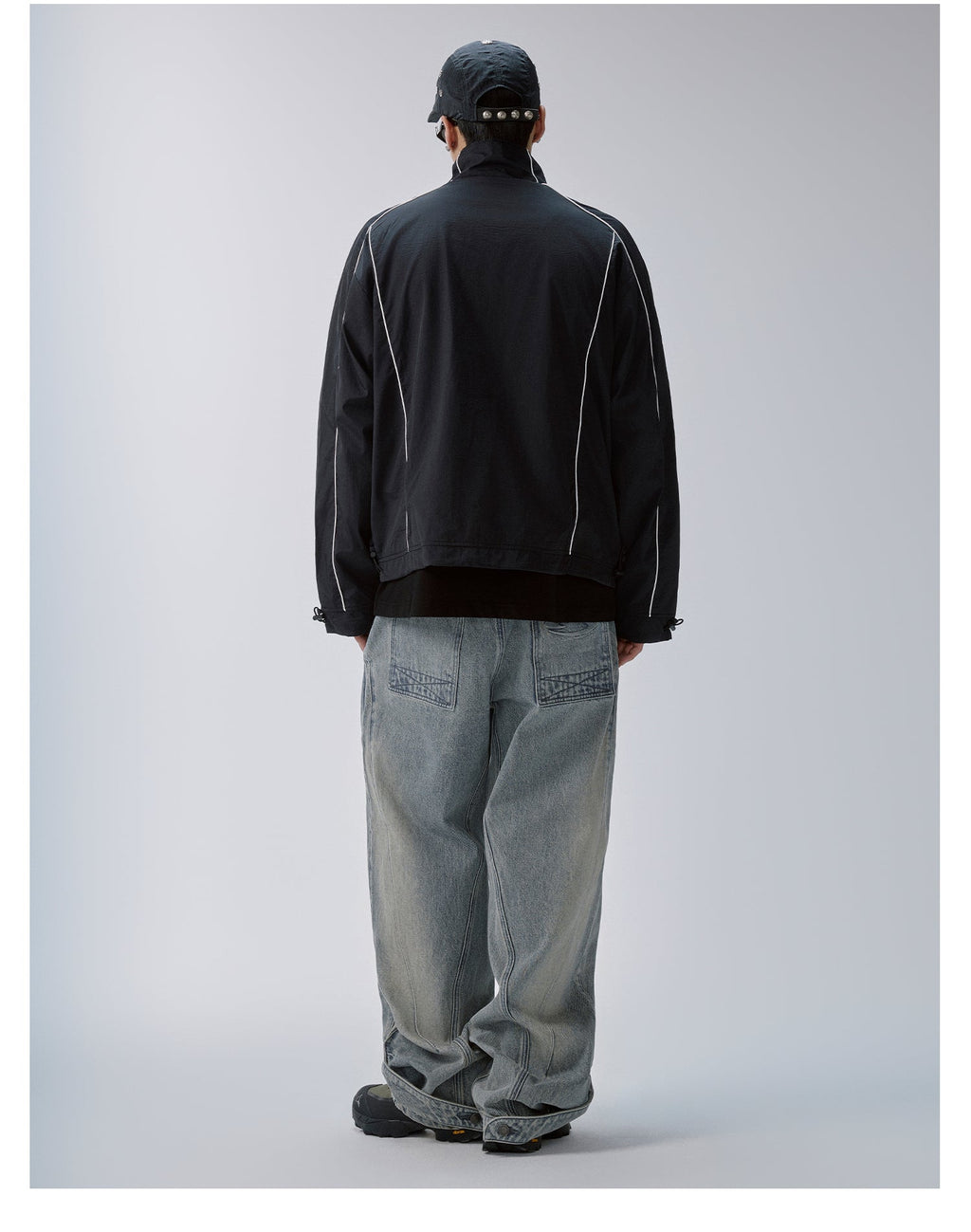 F2CE Color Block Patchwork Track Jacket