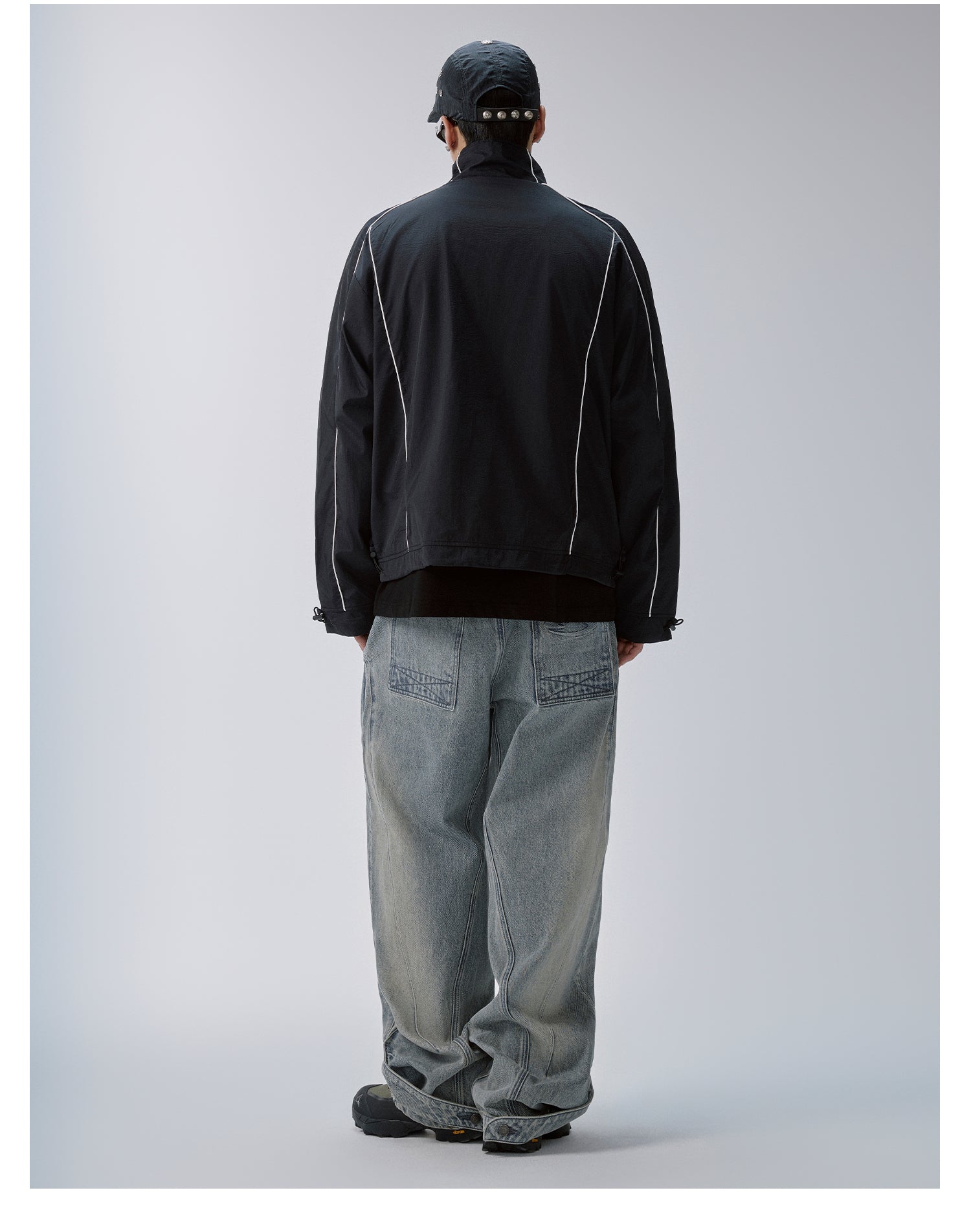 F2CE Color Block Patchwork Track Jacket