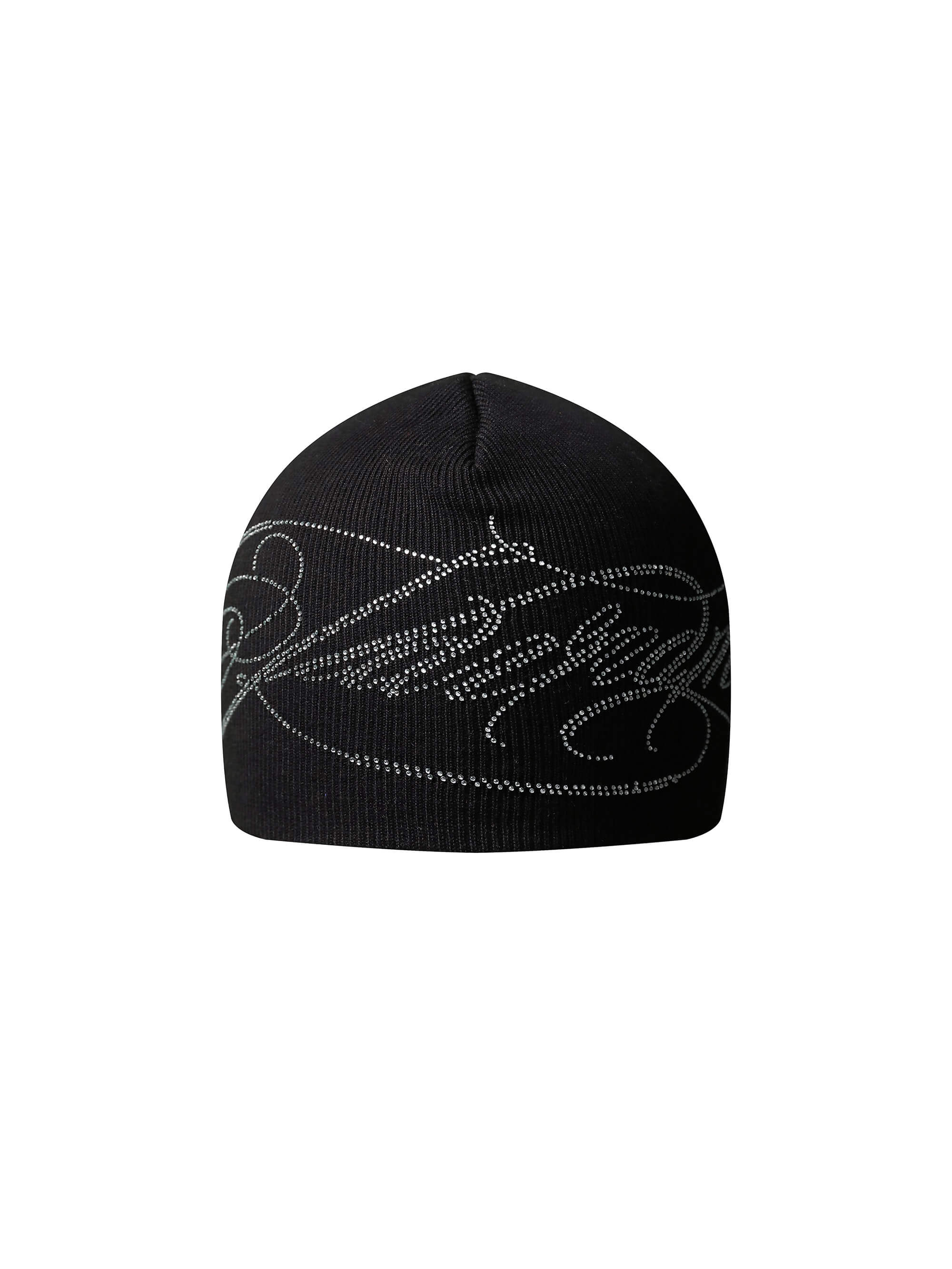KARMANISTIC Rhinestone Knit Beanie