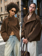 STEEPC Pure Wool Mid Length Coat