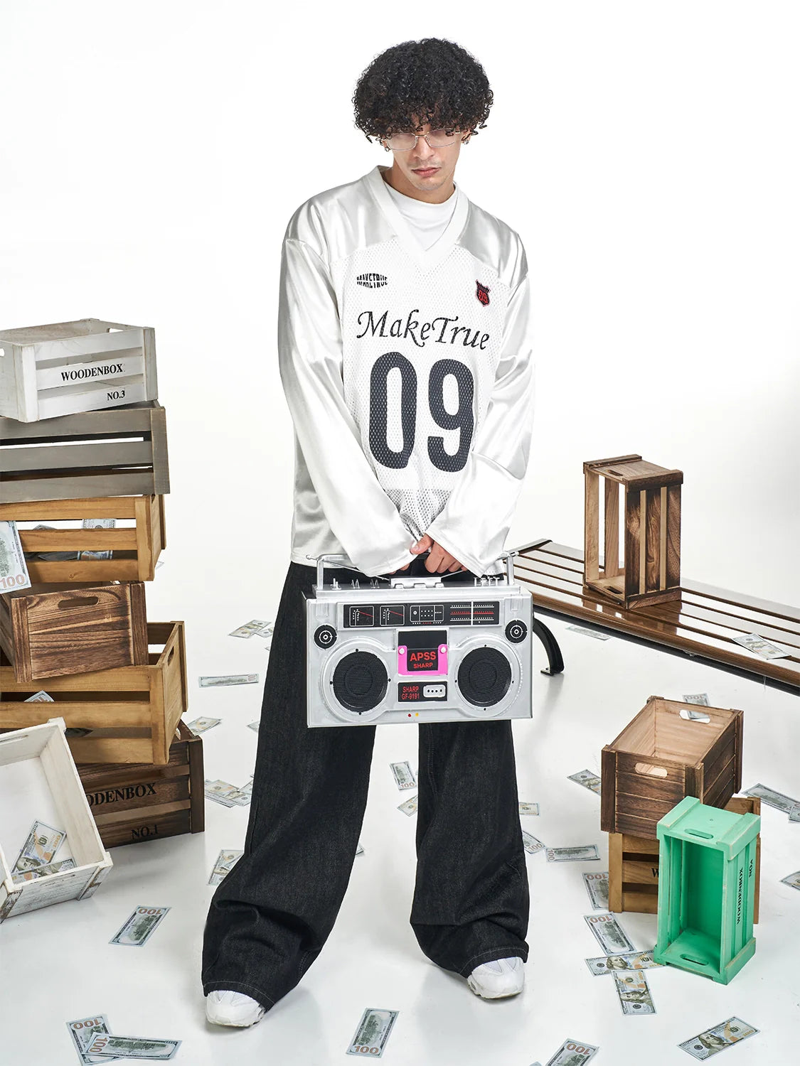 F3F Select Make True 09 Mesh Long Sleeve Hockey Jersey