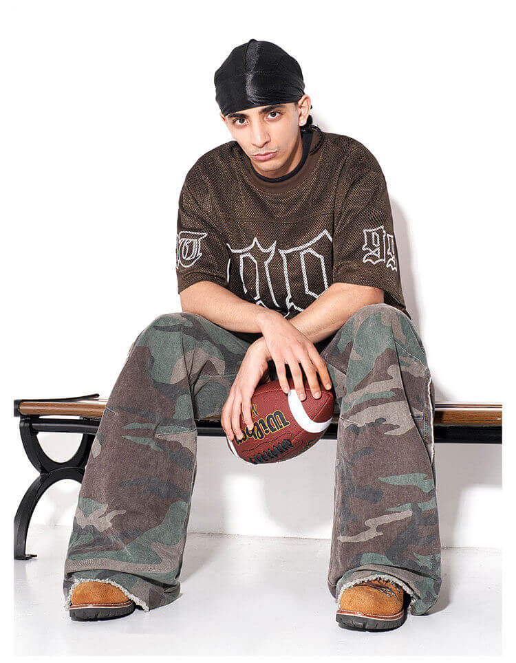 F3F Select 99 Cross Print Mesh Short Sleeve Jersey