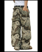 NOVACAM Desert Camouflage Double Knee Work Pants