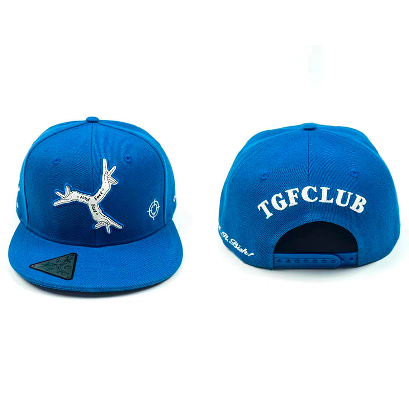 TGFCLUB Embroidered Flat Brim Baseball Cap