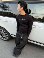 KARMANISTIC Button Fly Baggy Pants