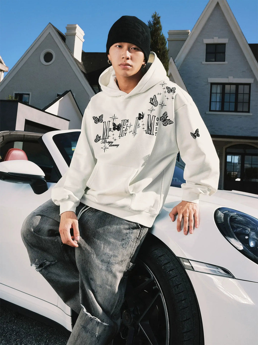 MEDM 3D Butterfly Logo Hoodie