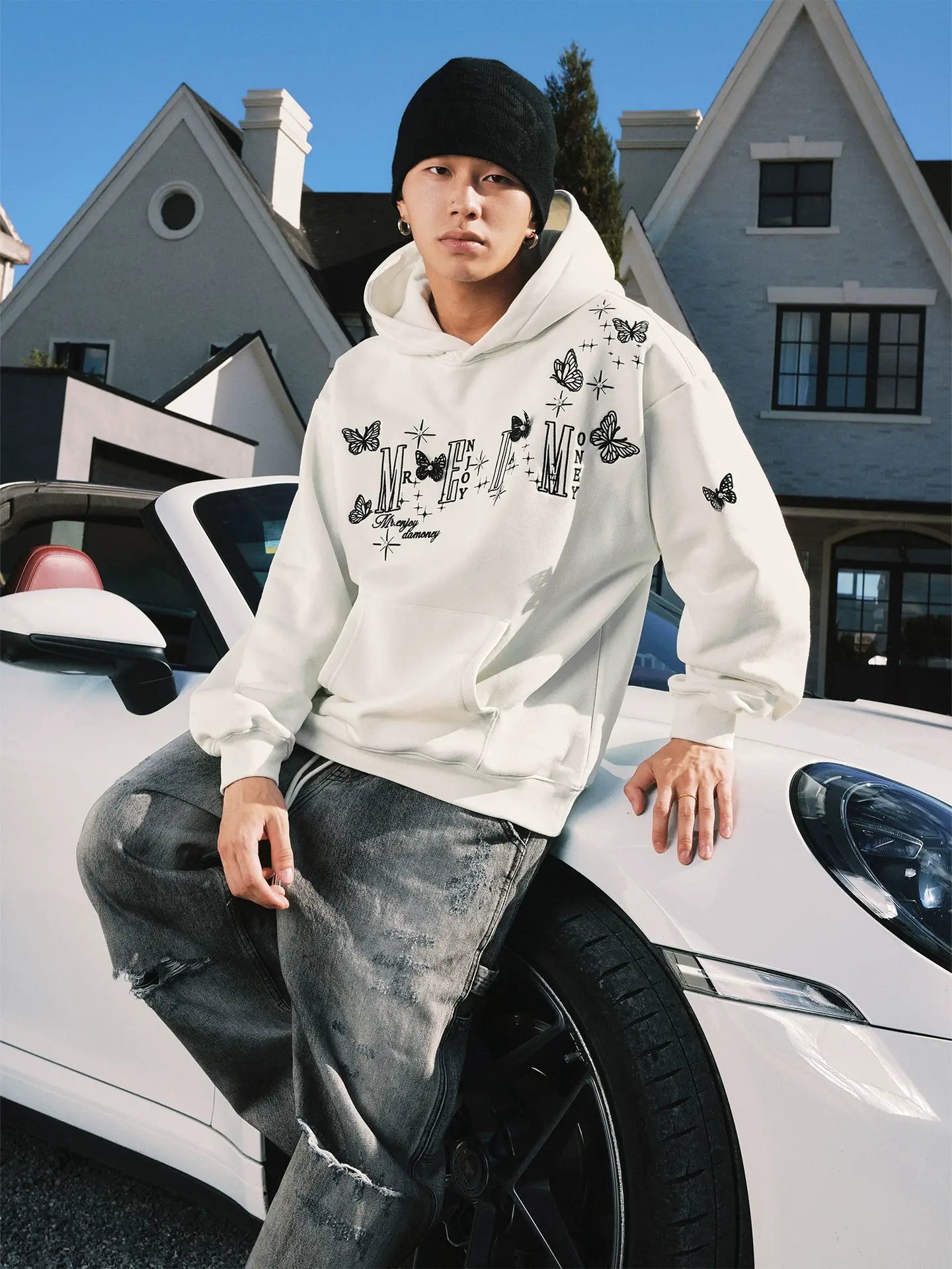 MEDM 3D Butterfly Logo Hoodie