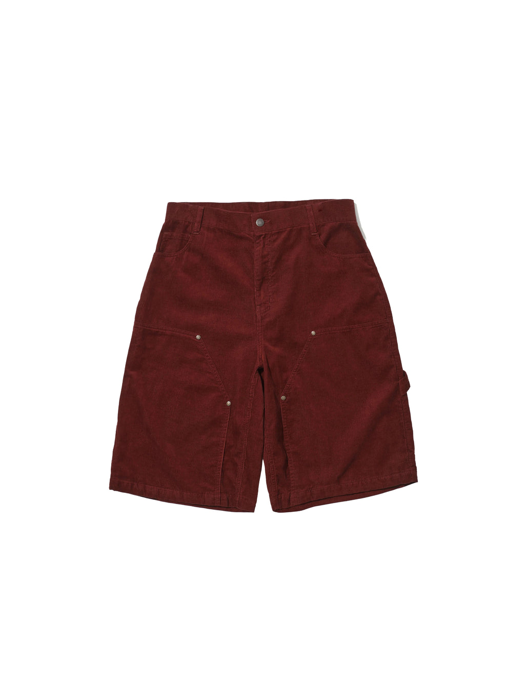 LIBERAFIT Double Knee Patch Corduroy Shorts