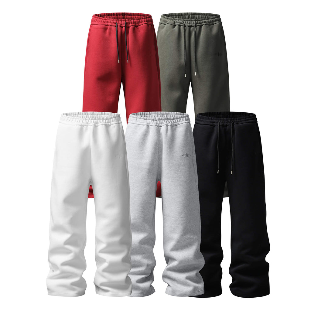 KARMANISTIC Heavyweight Logo Embroidered Baggy Sweatpants