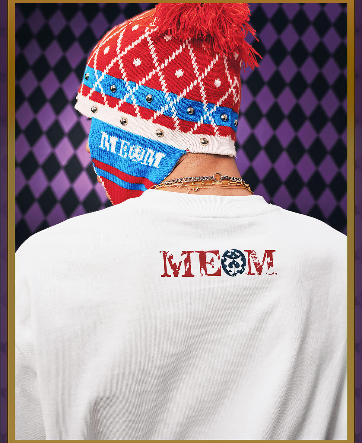 MEDM × JOJO Character Print Long Sleeve Tee