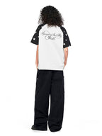 F3F Select Star Print Raglan Color Block Tee