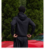 S45 Patch Embroidered Studded Logo Hoodie