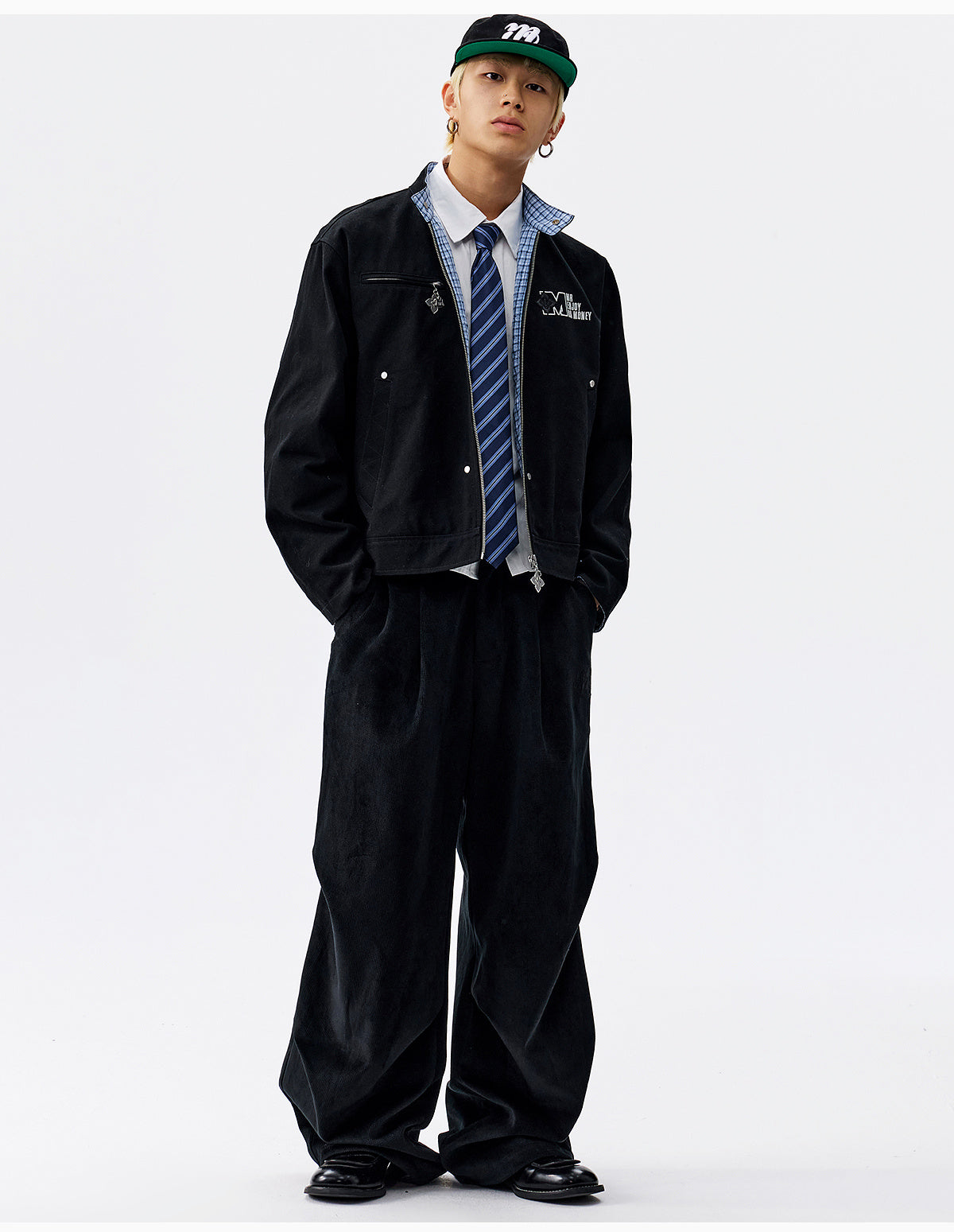 MEDM Plaid Lined Work Jacket