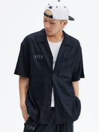 MEDM Linen Cuban Collar Shirt
