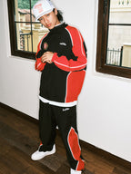 JUST VIBE Colorblock Track Jacket and Pants