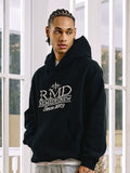 Remedy RMD Pearl Letter Embroidered Hoodie