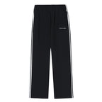 MEDM Side Striped Wide Leg Sweatpants