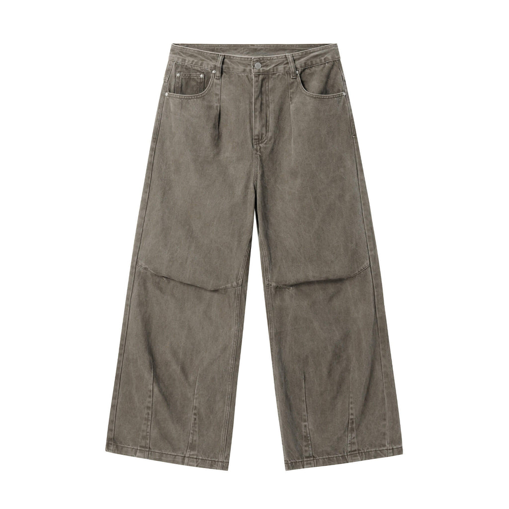 JHYQ Washed 3D Seam Baggy Work Jeans