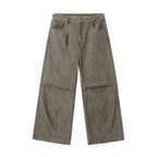 JHYQ Washed 3D Seam Baggy Work Jeans