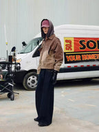 SOD Co. Aged Heavy Washed Deconstructed Carpenter Jacket