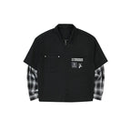 SOD Co. Patched Layered Work Shirt
