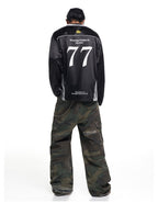 F3F Select Number 7 Crown Badge Long Sleeve Hockey Jersey