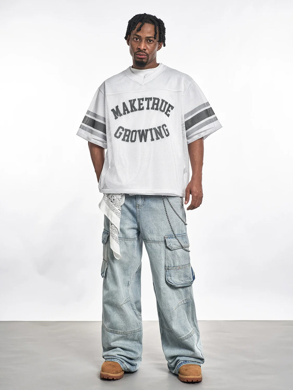F3F Select Letter Printed Mesh Hockey Jersey