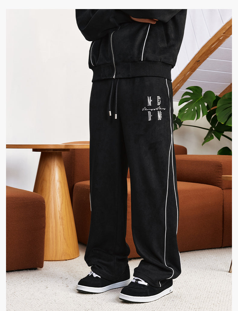 MEDM Suede Track Pants