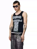 KARMANISTIC Logo Print Slim Tank Top