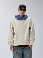 F2CE Color Block Hood with Zip Hoodie